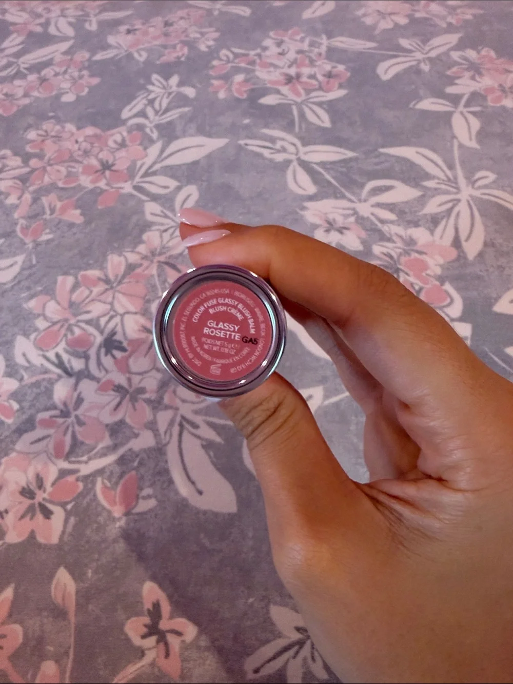 Haus Labs Color Fuse Glassy Blush Shade Glassy Rosette